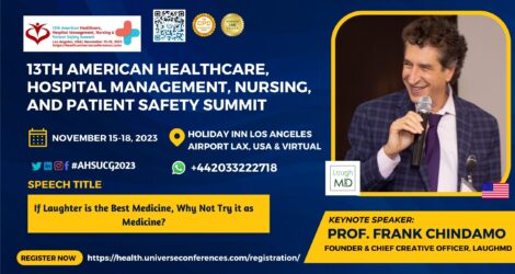 Prof. Frank Chindamo_13th American Healthcare, Hospital management, Nursing, And Patient Safety Summit from November 15-18, 2023 in Holiday Inn Los Angeles Airport LAX, USA & Virtual - Copy